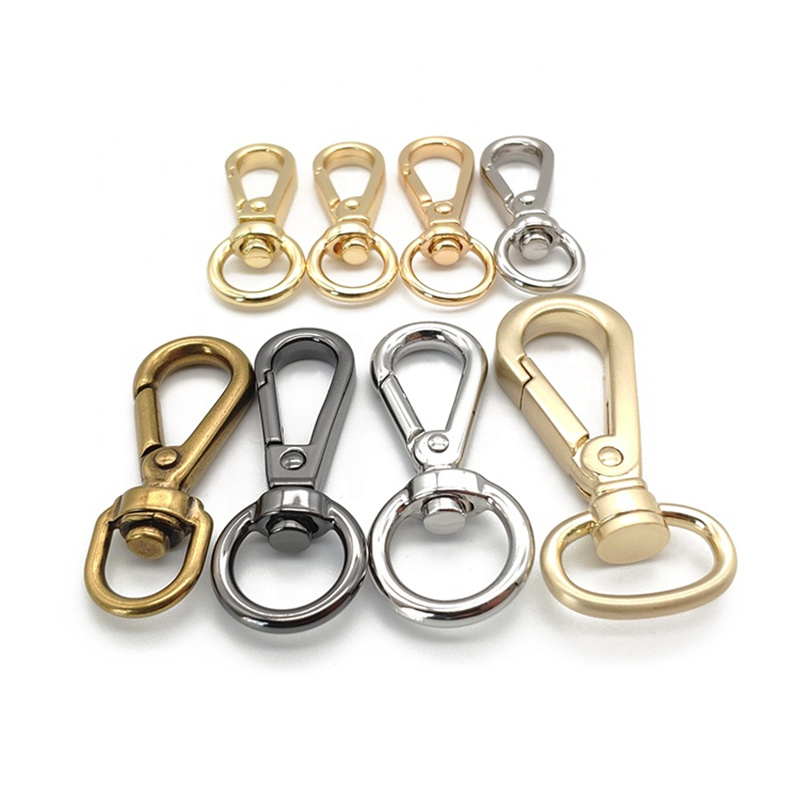 Metal Field Brass Snap Hook Key Chain Manager